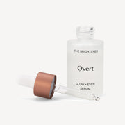 The Brightener 20% Vitamin C Serum by Overt Skincare with Dropper Out